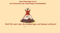 Indianerlager Kleinsendelbach
